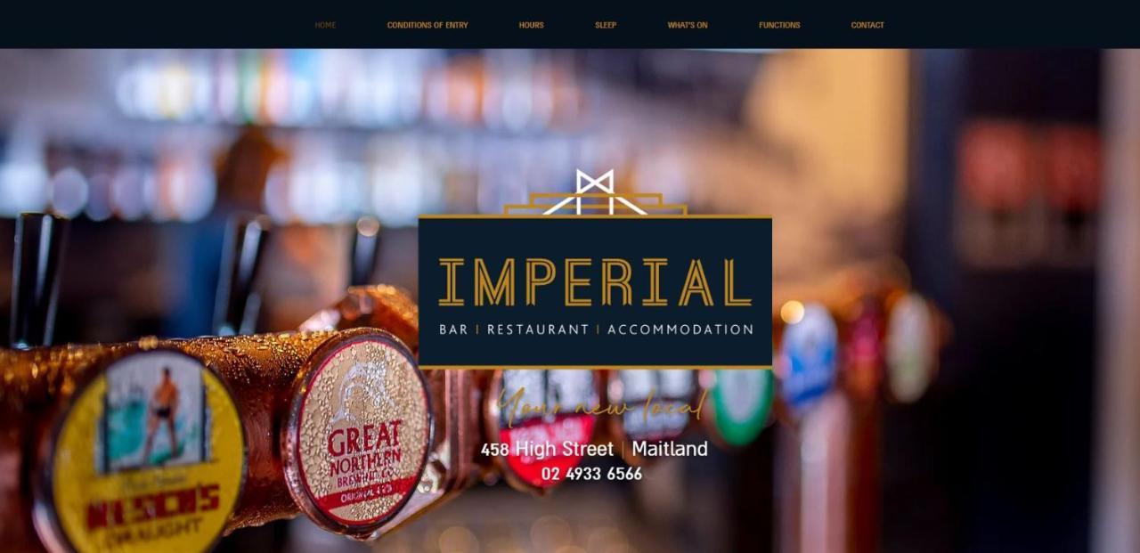 Imperial Hotel Maitland Exterior foto